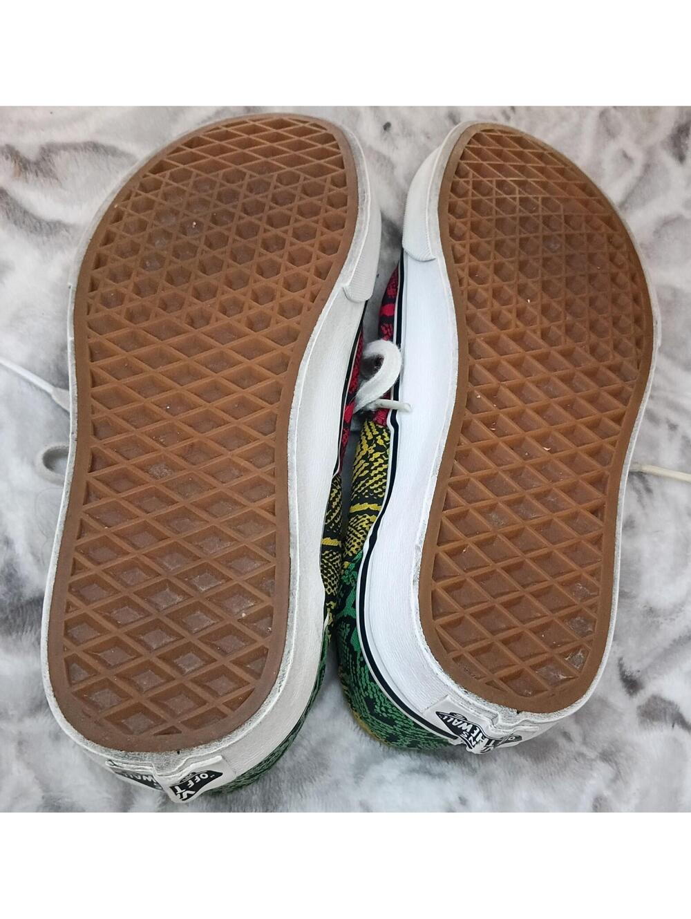Vans Old Skool | Multi-Python Rasta | Men Size 5 - Women’s 6.5 - Picture 6 of 6